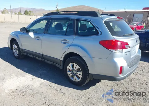 2013 Subaru Outback 2.5I z USA, uszkodzony, nr VIN 4S4BRBAC2D3318494